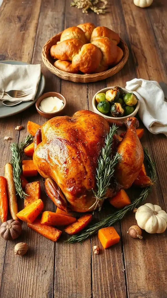 apple cider roasted chicken