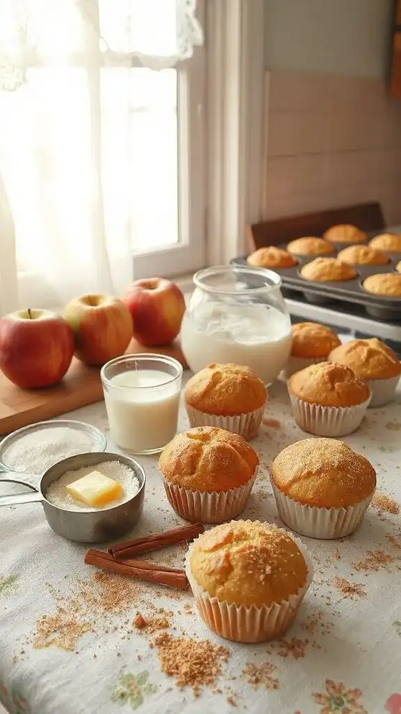 apple cinnamon muffins recipe
