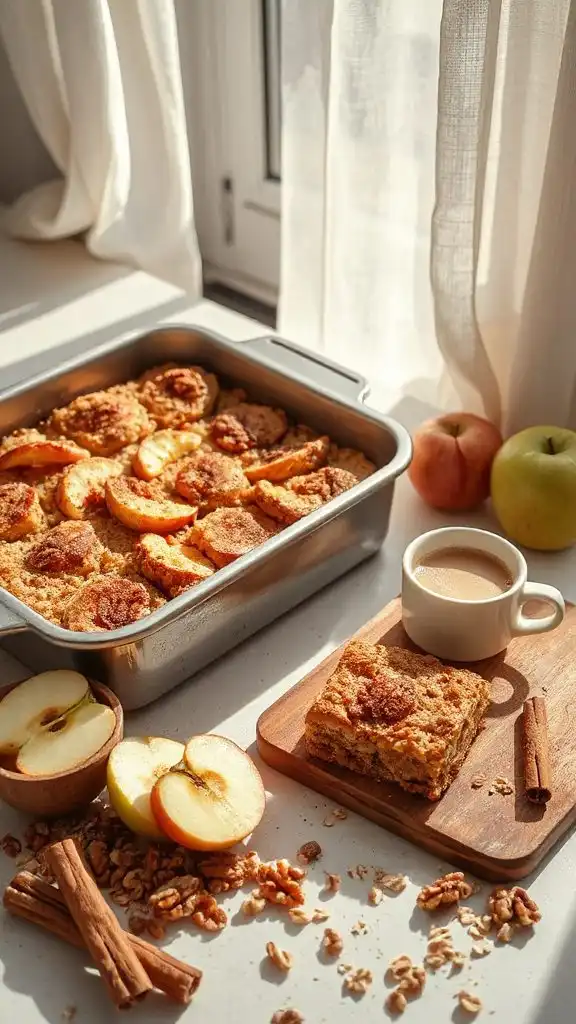 apple cinnamon oatmeal bake