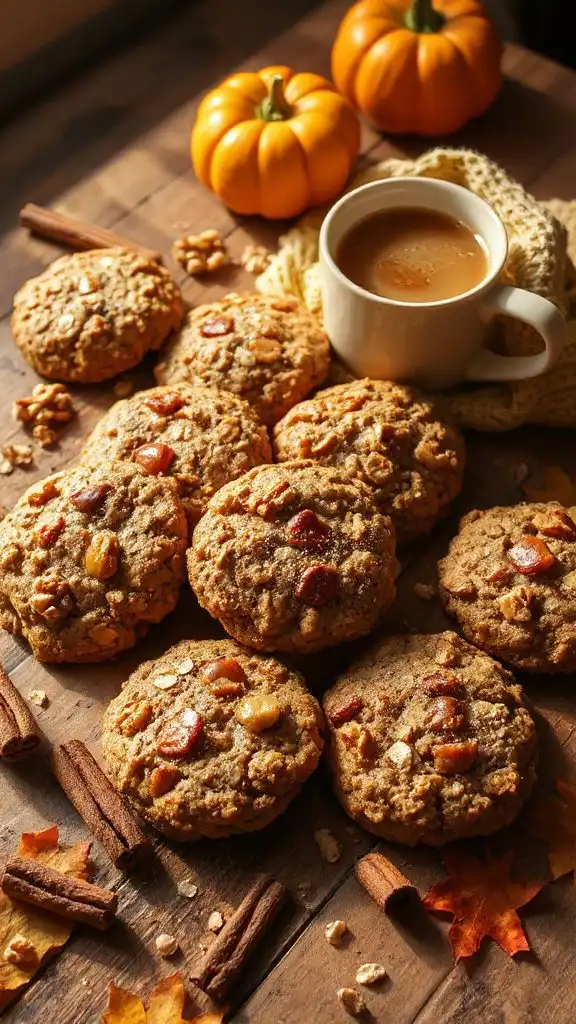 apple cinnamon oatmeal cookies