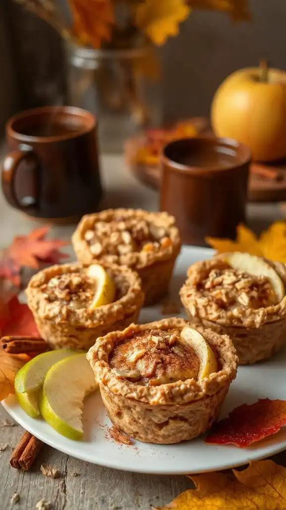 apple cinnamon oatmeal cups