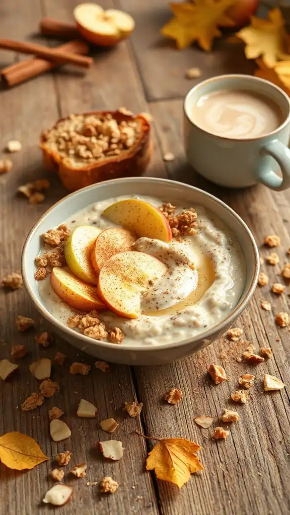 apple cinnamon overnight oats