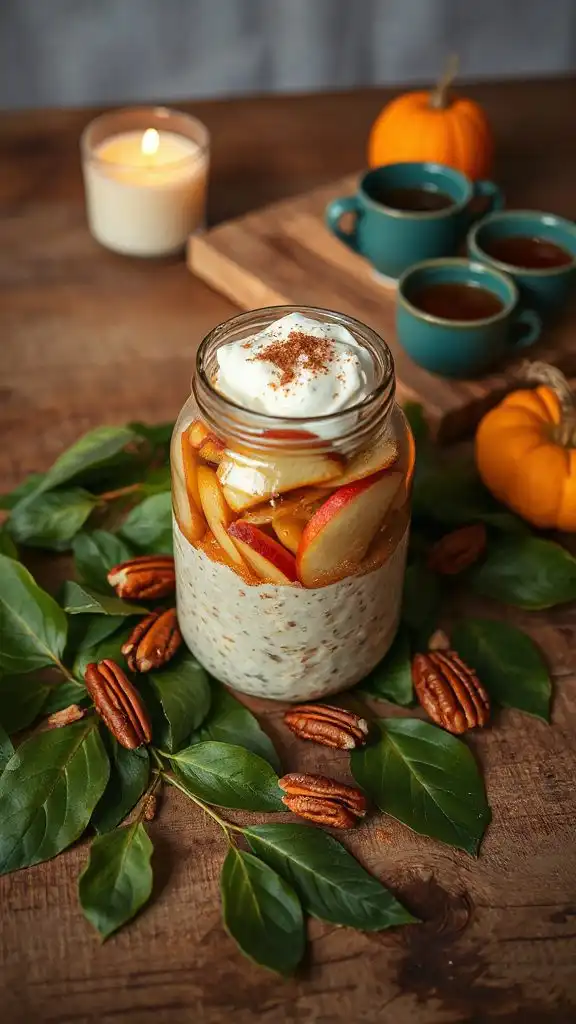 apple cinnamon overnight oats