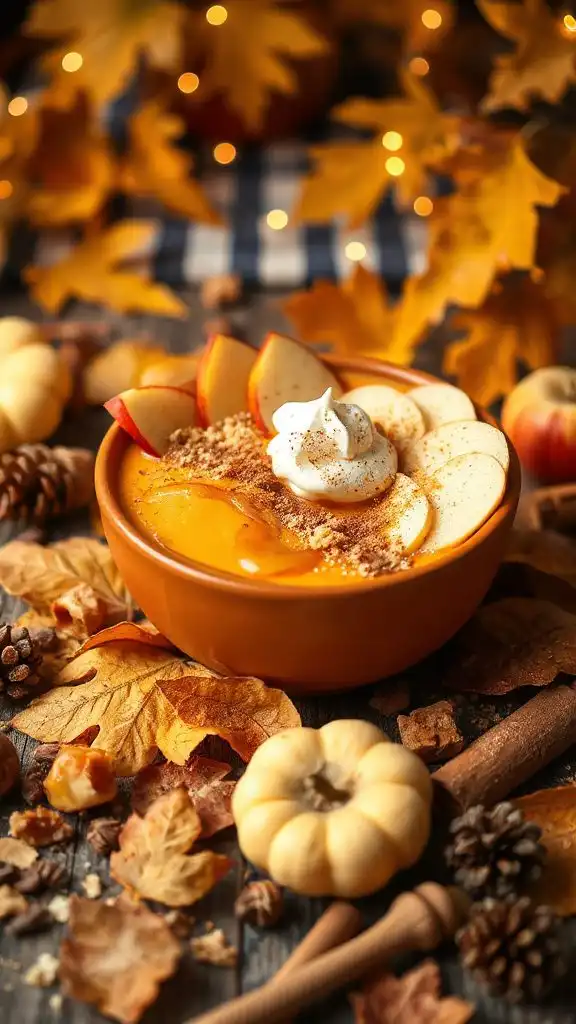 apple cinnamon pumpkin smoothie
