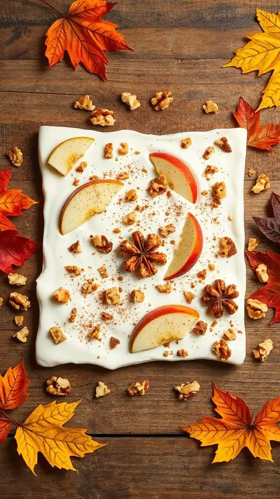 apple cinnamon yogurt bark apple cinnamon yogurt bark