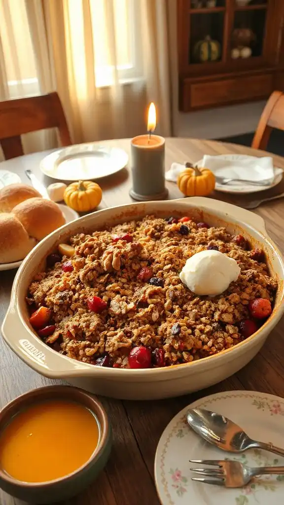 apple cranberry oat crisp apple cranberry oat crisp