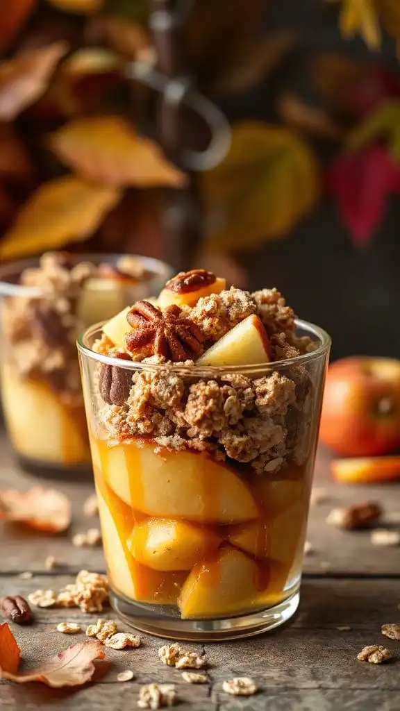 apple crisp individual servings
