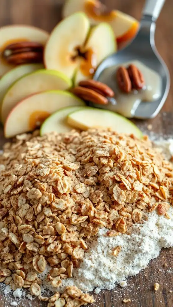 apple crisp topping ingredients