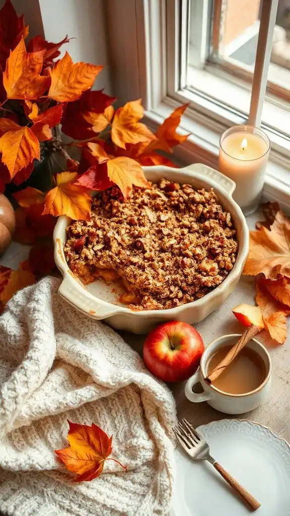 apple crisp with oats
