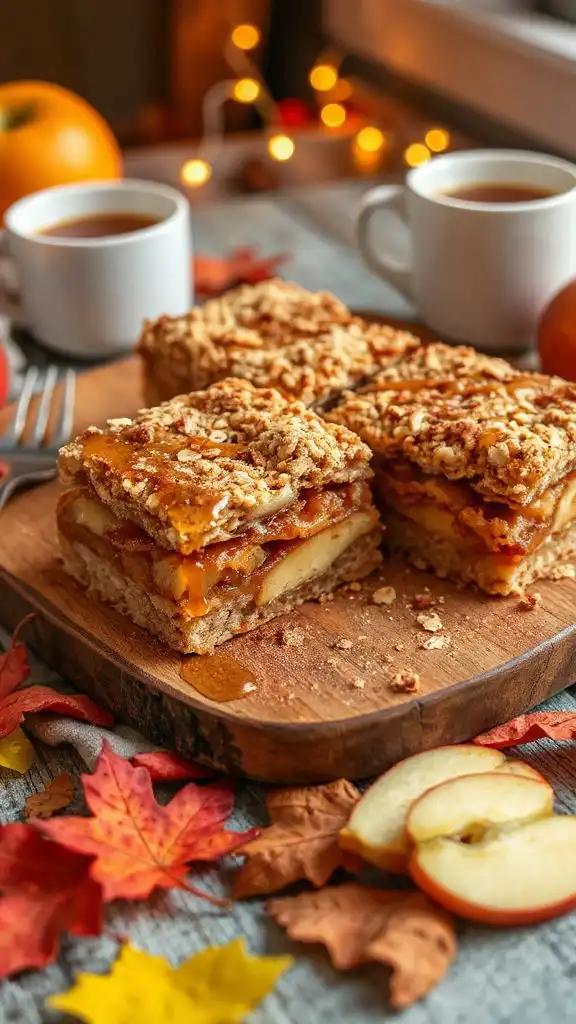 apple dessert oatmeal bars