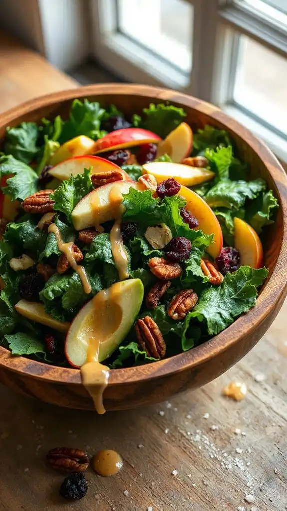 apple kale salad recipe