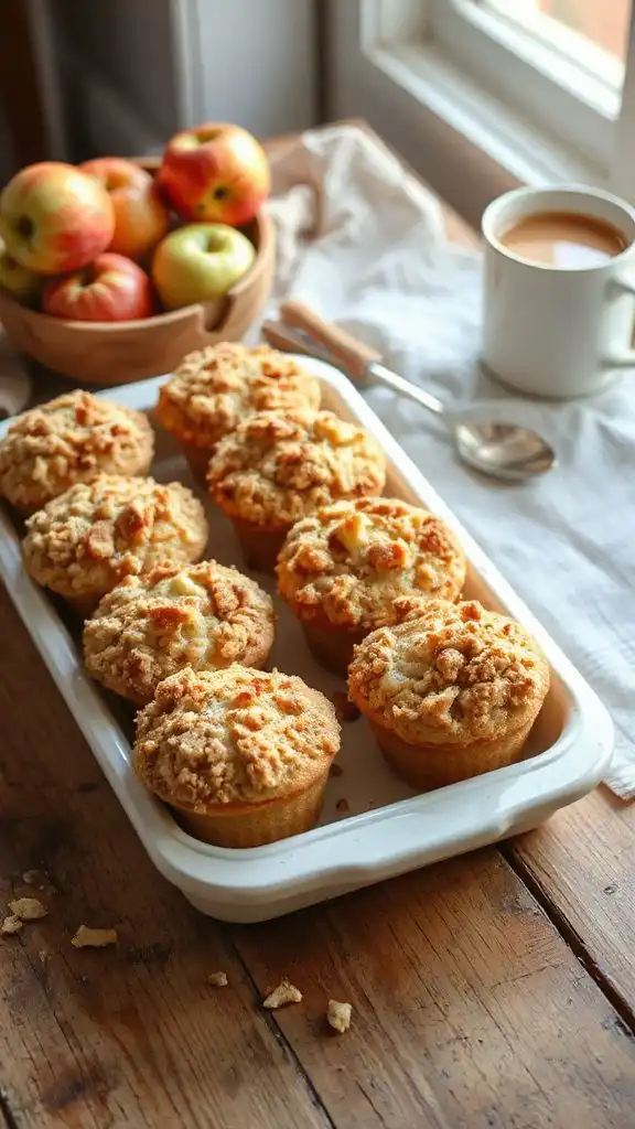 apple muffins with streusel apple muffins with streusel