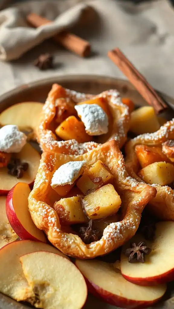 apple pie flavored fritters