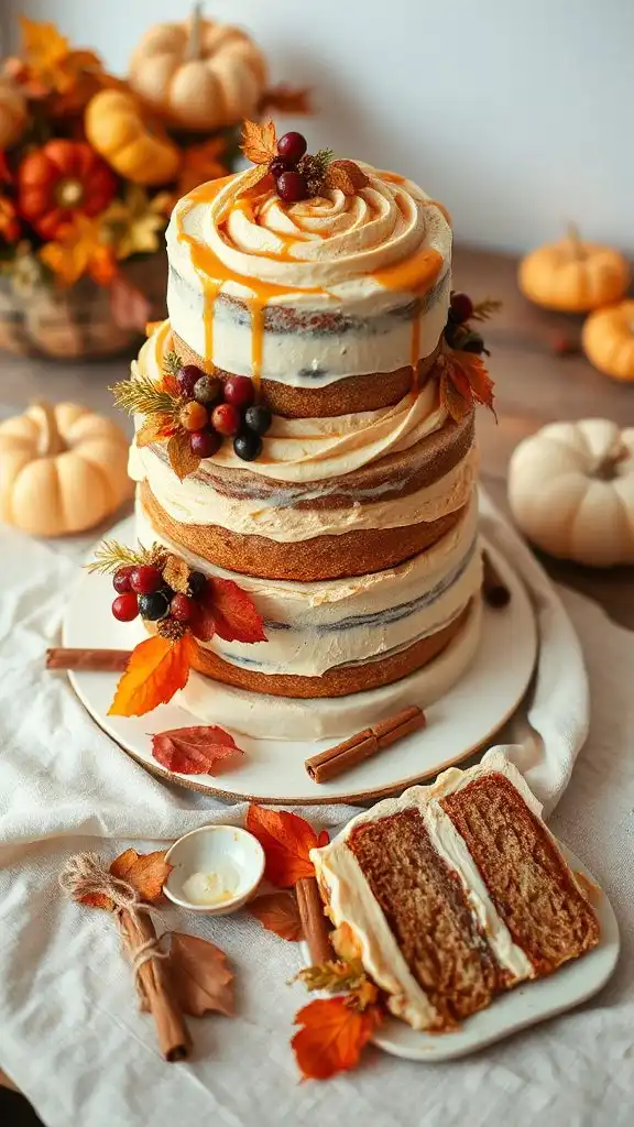 aromatic chai layer cake