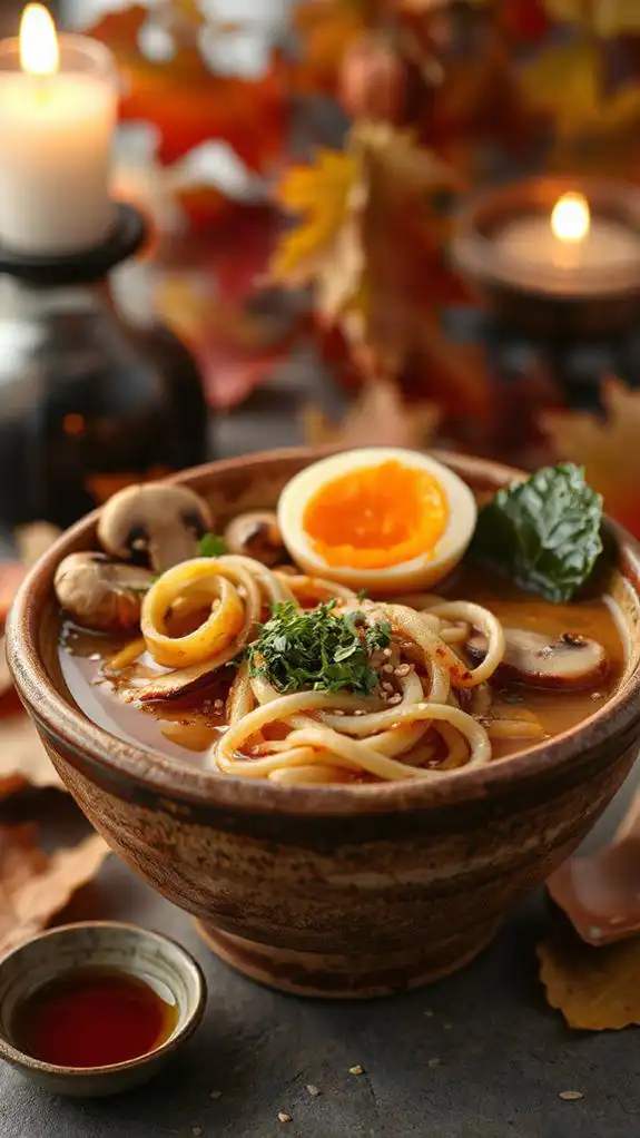 aromatic comforting garlic ramen