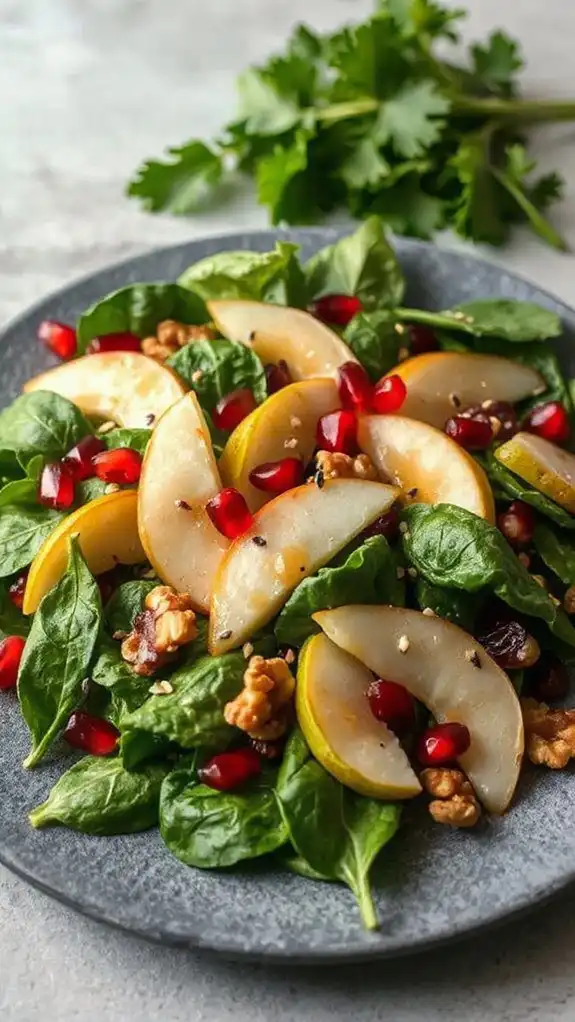 asian spinach salad delight