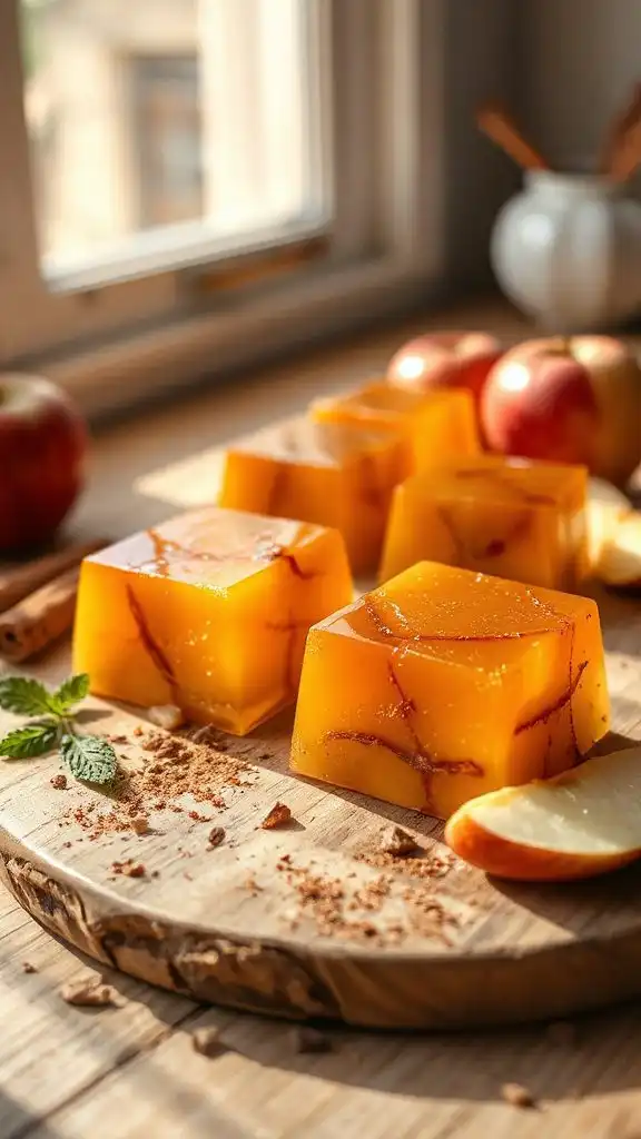 autumn apple cinnamon dessert
