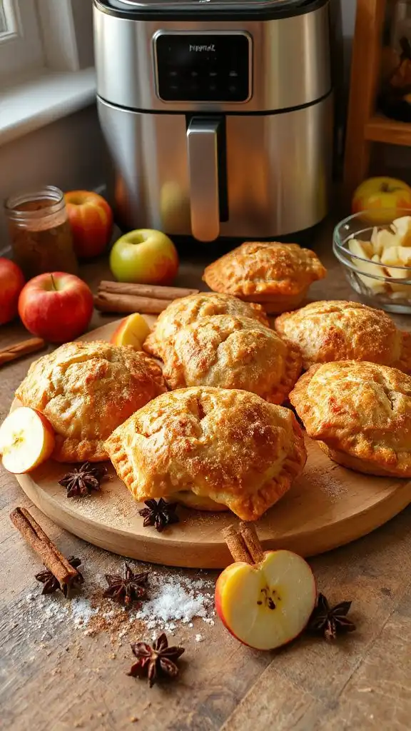 autumn apple cinnamon hand pies