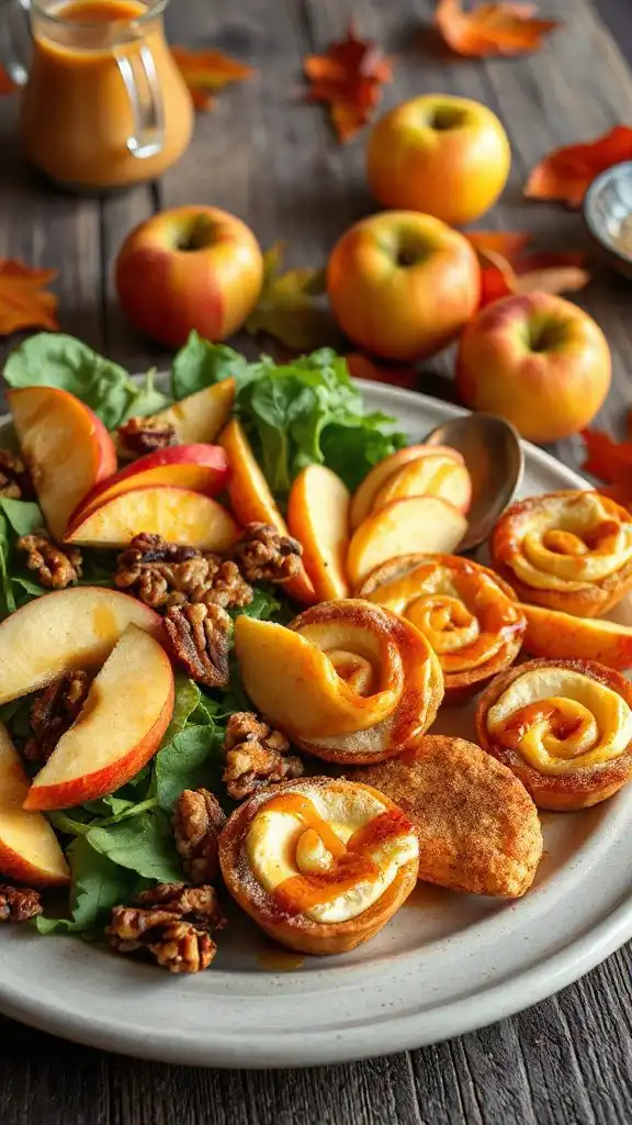 autumn apple walnut salad autumn apple walnut salad