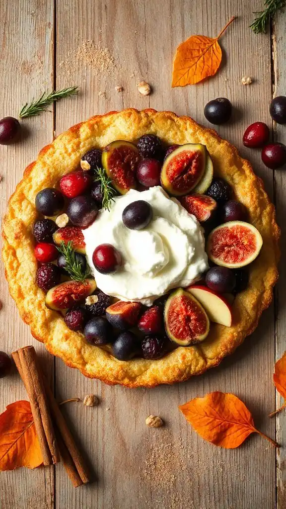 autumn berry ricotta tart autumn berry ricotta tart