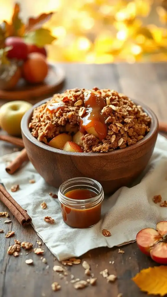 autumn caramel apple delight