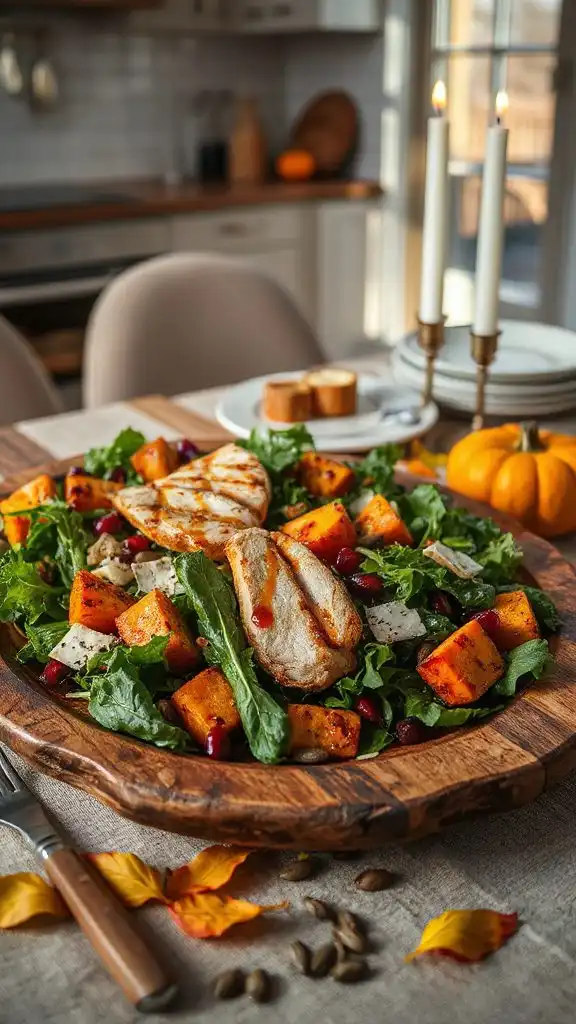 autumn chicken salad recipe