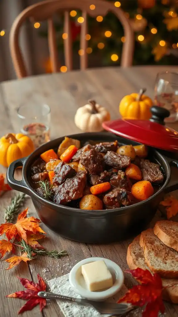 autumn comforting beef stew