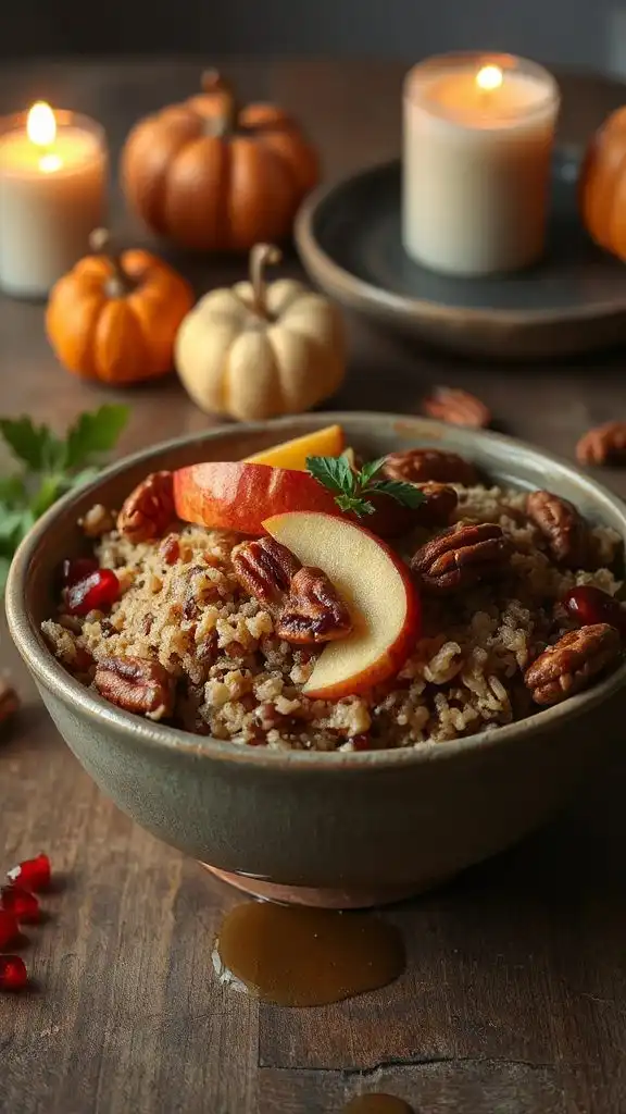 autumn flavors in a bowl