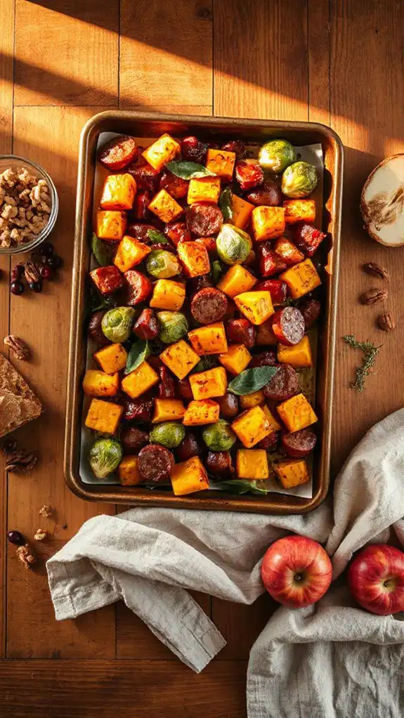 autumn fruit and nut dish autumn fruit and nut dish