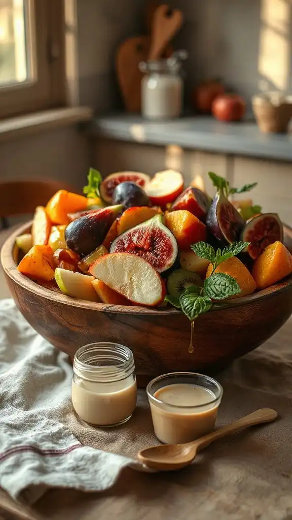 autumn fruit salad recipe