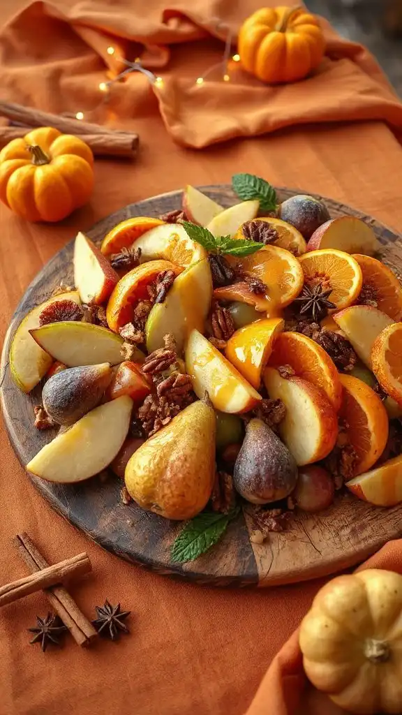 autumn fruit salad recipe