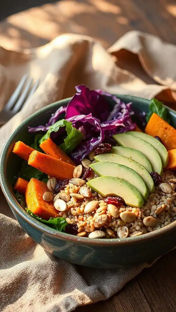 autumn grain bowl recipe