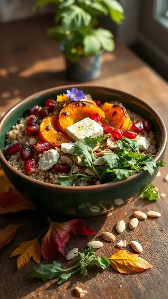 autumn grain bowl recipe