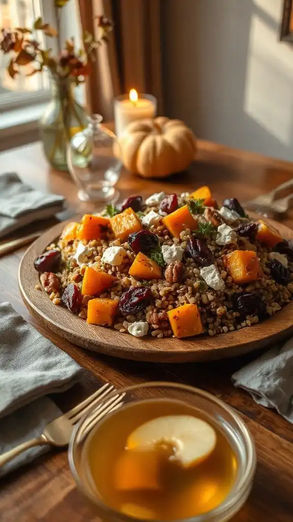 autumn grain salad delight