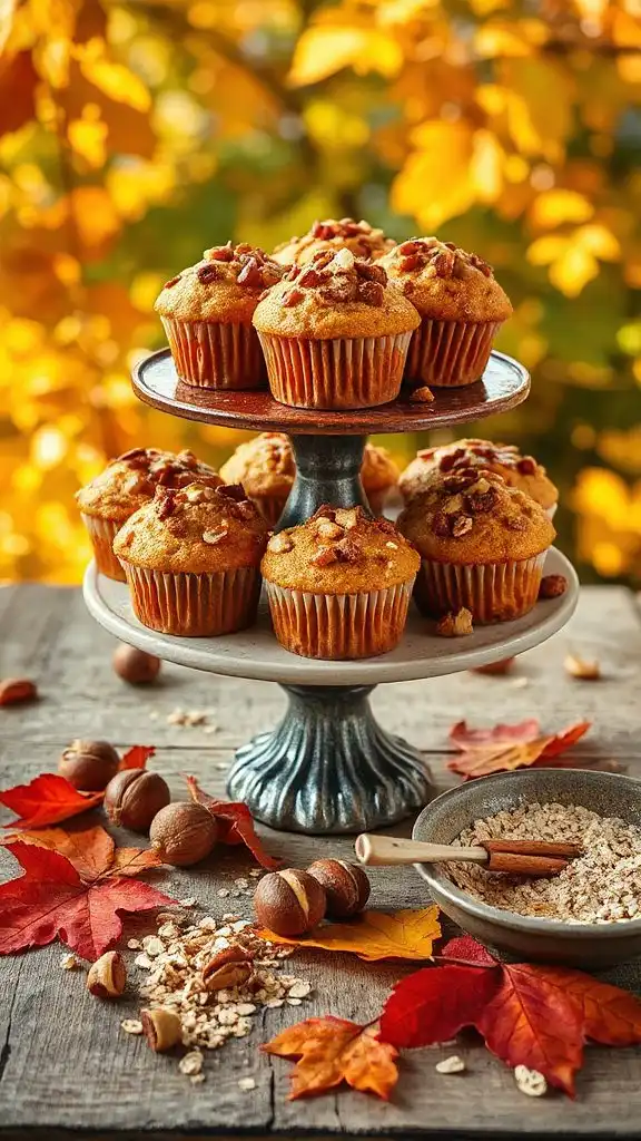 autumn inspired muffin recipe