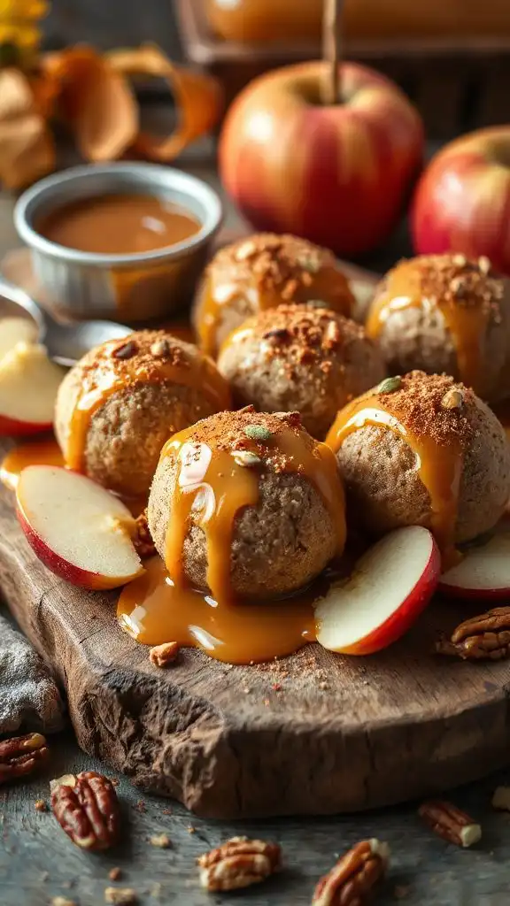 autumn inspired no bake treats