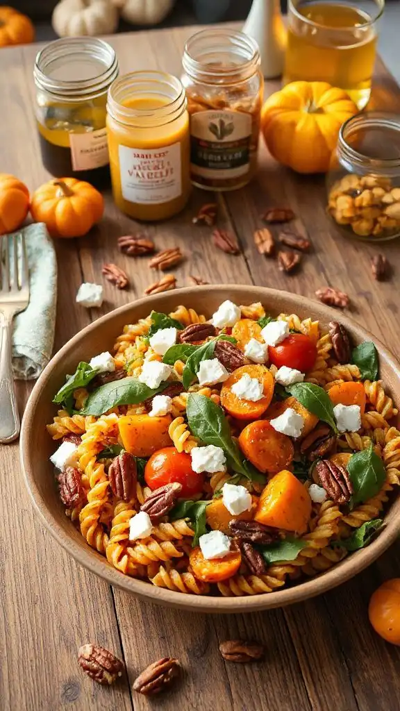 autumn inspired pasta salad recipe autumn inspired pasta salad recipe