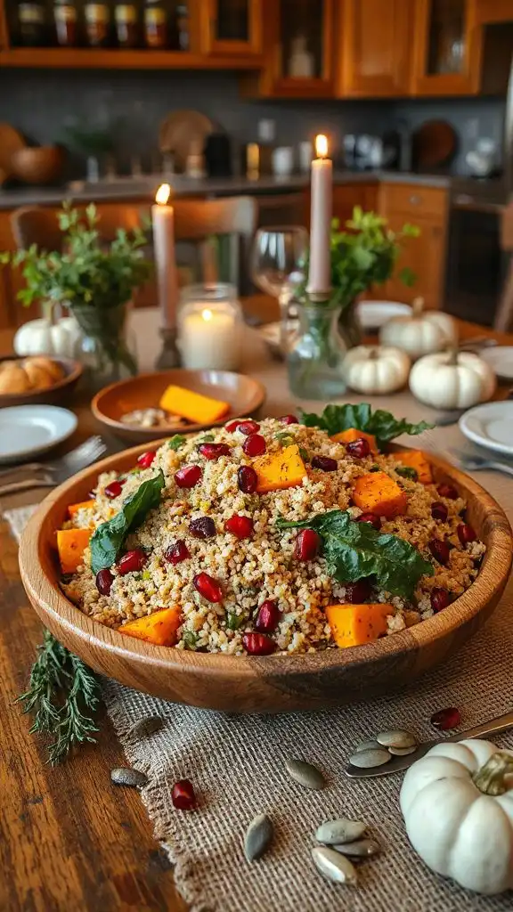 autumn inspired quinoa salad recipe