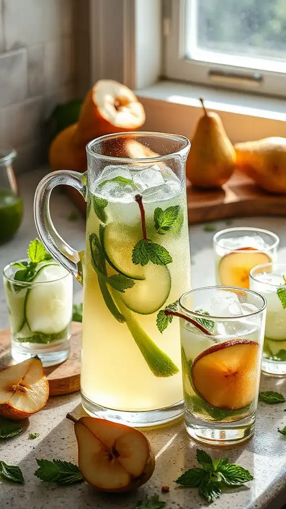 autumn inspired refreshing beverage blend