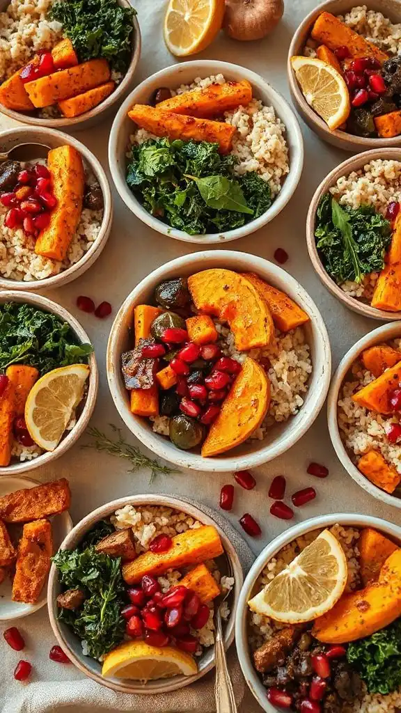 autumn inspired rice bowl recipes