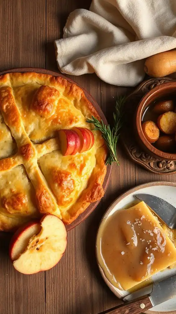 autumn inspired savory pie recipe