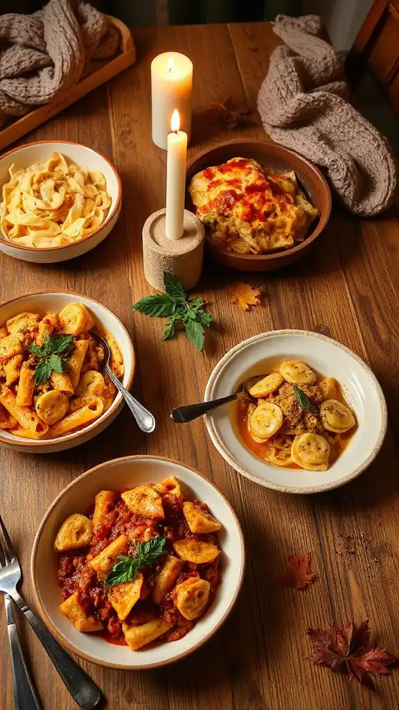 autumn pasta dinner recipes