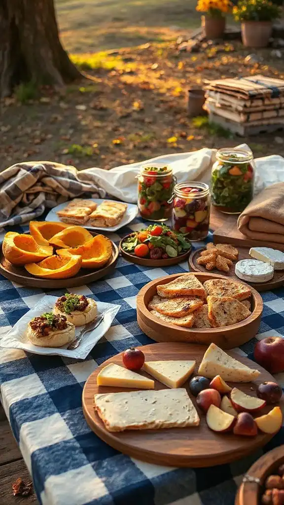 autumn picnic dinner ideas