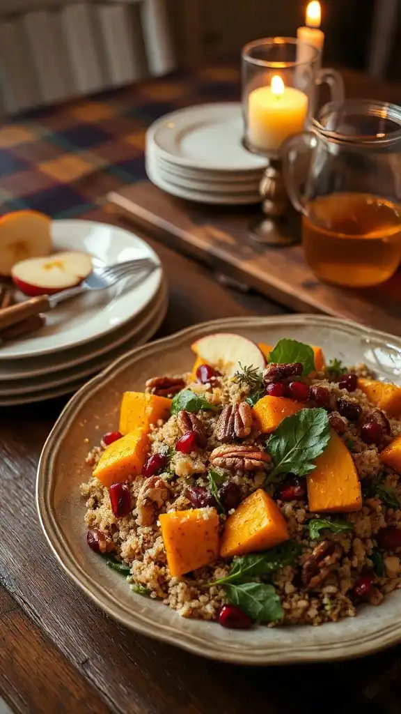 autumn quinoa salad recipe