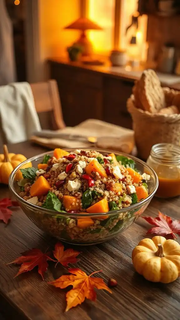 autumn quinoa salad recipe