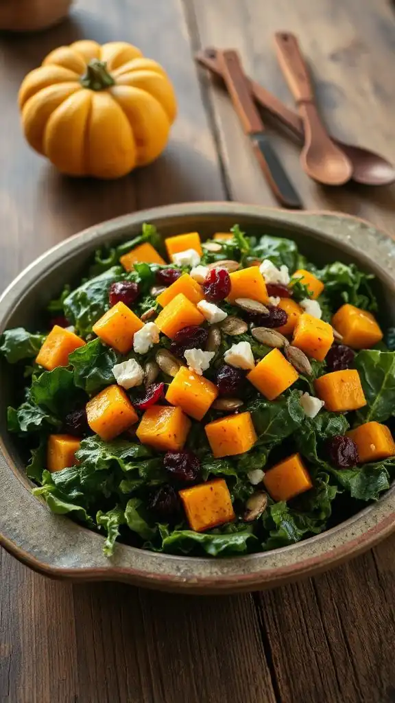 autumn roasted salad delight