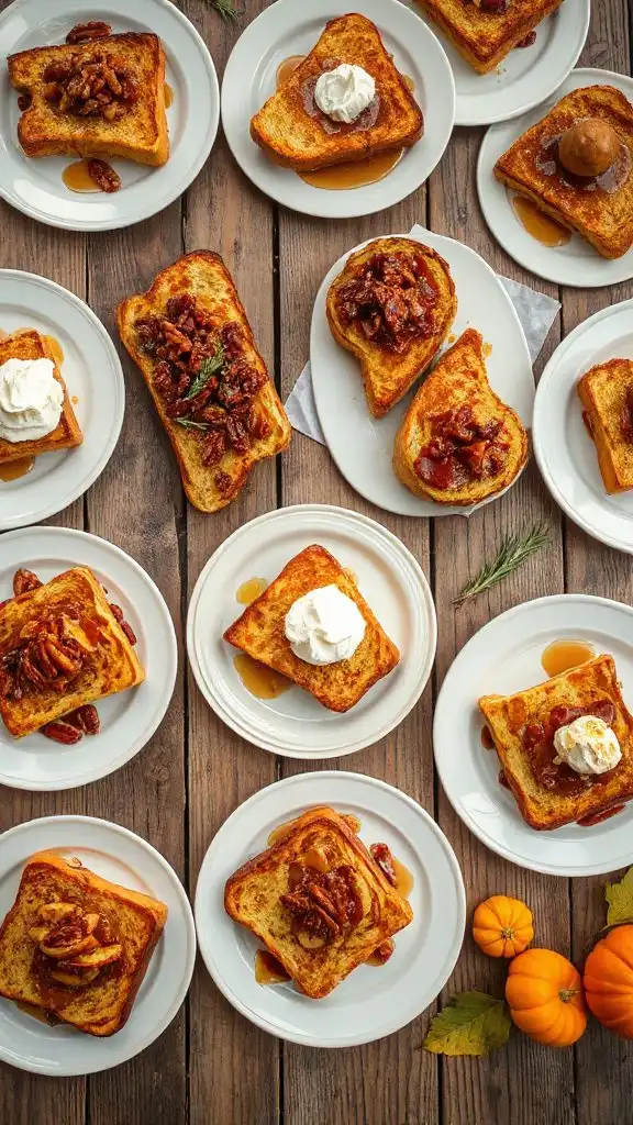 autumn savory french toast