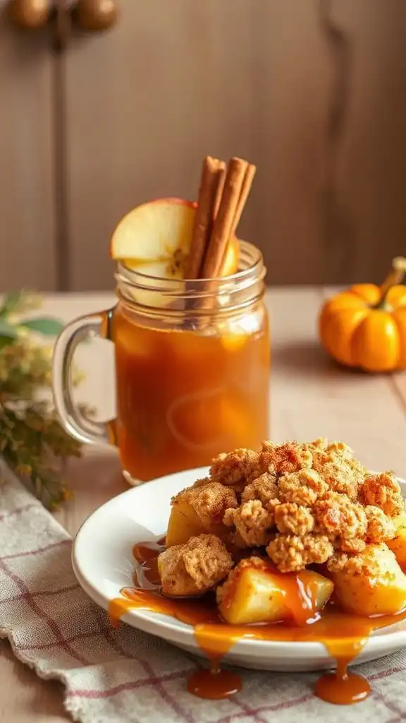 autumn spiced apple delight