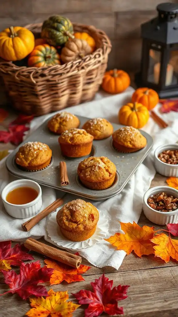 autumn spiced maple muffins recipe