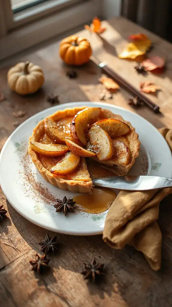 autumn spiced pear tart recipe autumn spiced pear tart recipe